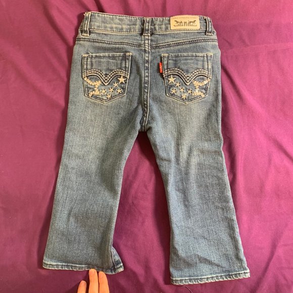 Levi's Jeans baby 18 months stars flare - Picture 2 of 8